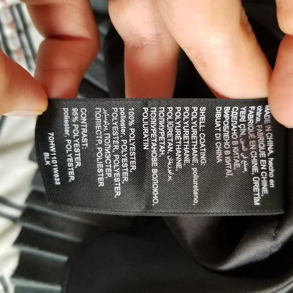 bebe Black Strapless Tiered Mini Dress - Picture 12 of 15